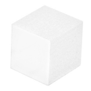 Mini blok polerski kostka biały