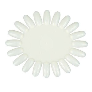 Wzornik plastikowy display do zdobień kolor naturalny