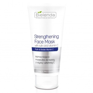 BIELENDA Wzmacniająca maseczka do twarzy z rutyną i witaminą C 175ml